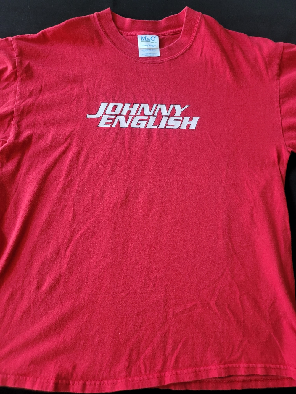 2003 Johnny English Movie Promo Tee